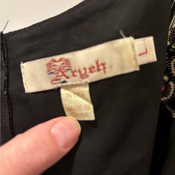 ARYEH brand Sleeveless Print Dress, Large - Picture 4 of 4